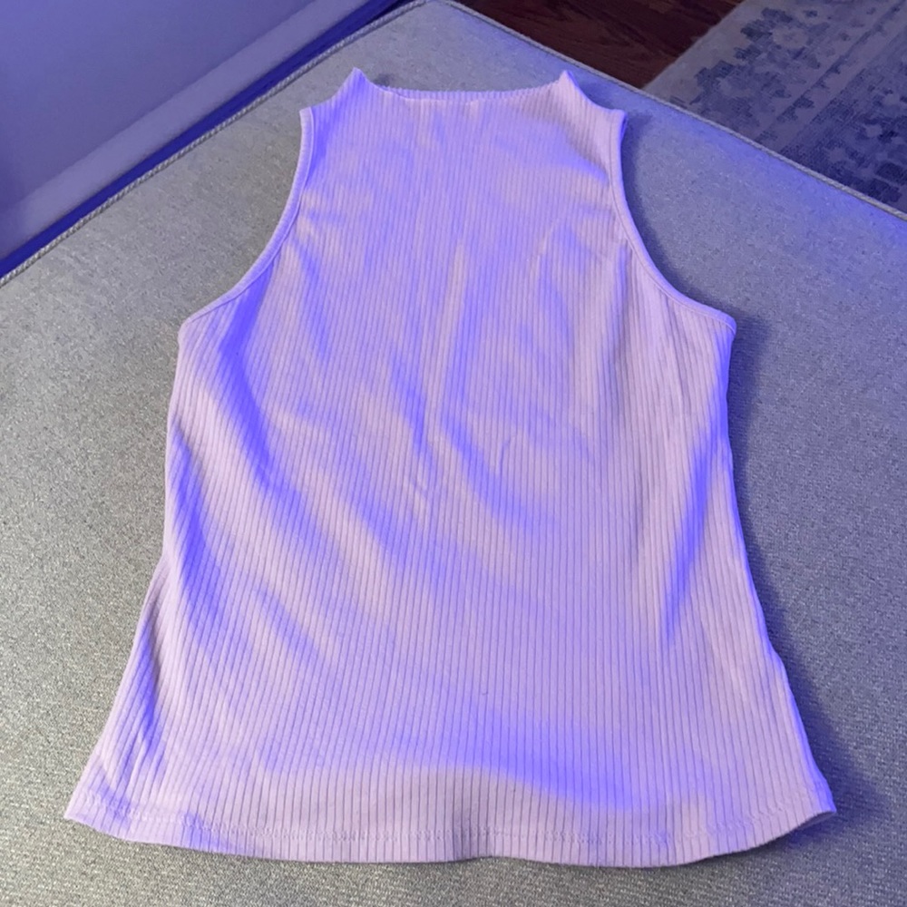 Anthropologie mockneck tank size small